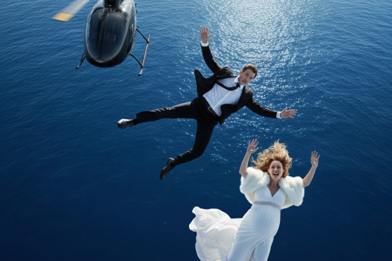 The husband pushes his pregnant, multimillionaire wife out of a helicopter to steal her inheritance, but unexpectedly, she was already prepared… GTO