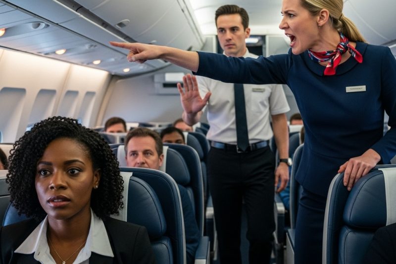 Ava Thompson adjusted the cuffs of her blazer, the fabric cool against her wrists. It had been a grueling month. Four cities in three weeks, high-stakes negotiations, and a sleep deficit that felt like a physical weight pressing behind her eyes. All she wanted from this Chicago to Boston flight was three hours of silence. She placed her leather satchel in the overhead bin, settled into seat 4A, and slipped on her noise-canceling headphones….