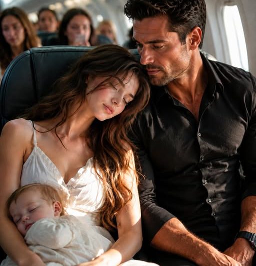 FULL STORY The Shy Single Mom Pretended to Sleep on a Stranger’s Shoulder—Then Discovered the Quiet Millionaire Beside Her Had Been Waiting His Whole Life for Someone Who Didn’t Know His Name