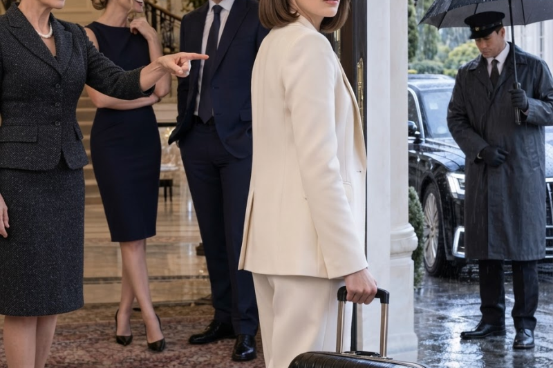 After signing the divorce papers, my mother-in-law gave me 24 hours to leave. I opened the safe, grabbed documents, and called a luxury car. She sneered, “Trying to show off now?” I smiled. “Tomorrow, you’ll understand exactly why.”