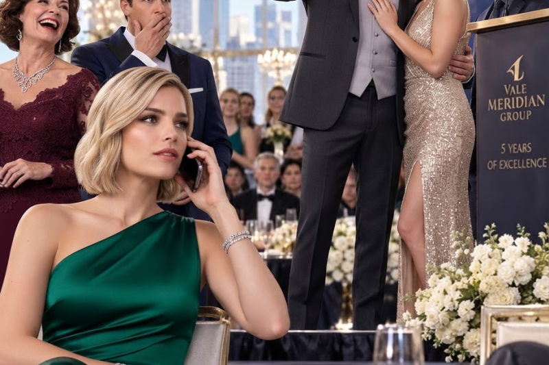 At the banquet, my CEO husband embarrassed me in front of everyone while openly favoring another woman. I didn’t argue or make a scene. I simply made one quiet call to corporate counsel.
