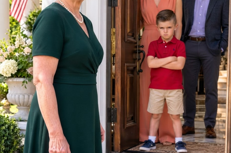 I arrived for the mansion walkthrough I was funding for my son, but my grandson barred me, calling me a peasant. I left silently. Next morning, payment was demanded. I replied, “Ask the elites.”