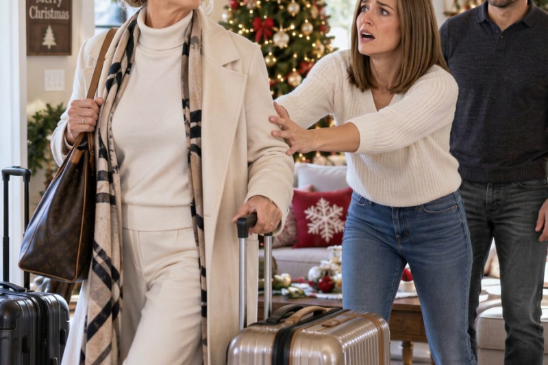 I asked if my daughter’s husband and his family were coming for Christmas, and when she said “just 15 people,” I smiled and told her I’d be on vacation—because I was done being their babysitter and employee…