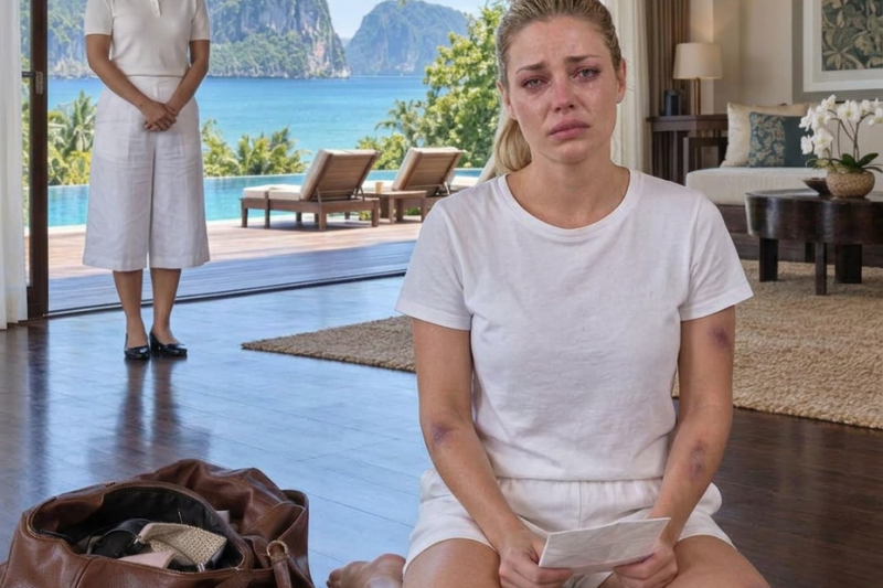 I woke up in our Thailand hotel and discovered my husband and his family had disappeared. They took my phone, stole my passport, and even canceled my flight home. The only thing my husband left behind was a note: “You’re on your own. Figure it out.”