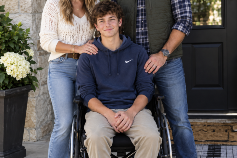 My husband always blamed me for raising a son’s disability. At our son’s eighteenth-birthday party, he finally looked at his father and said a speech that made my husband go pale.