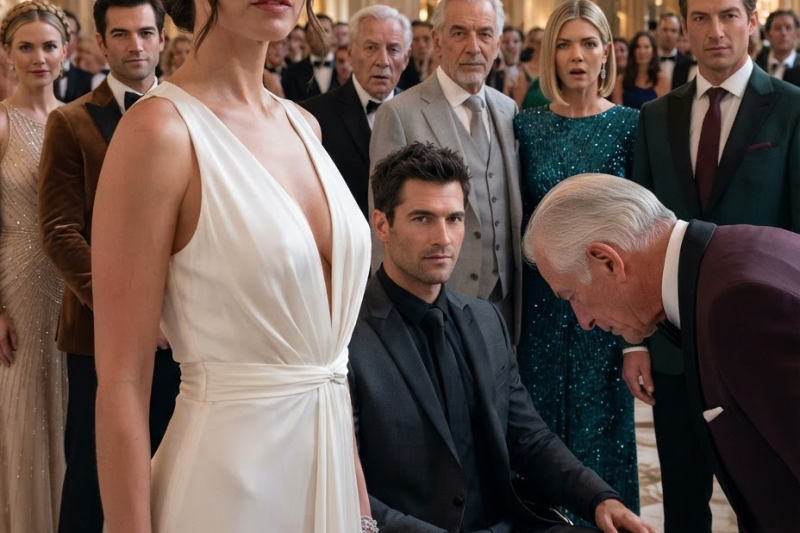 My fiancé left me standing alone at the altar, my own father ripped the veil from my hair, and the entire room believed I was a thief. Just hours later, I did something no one expected—I married a quiet stranger in a wheelchair.
