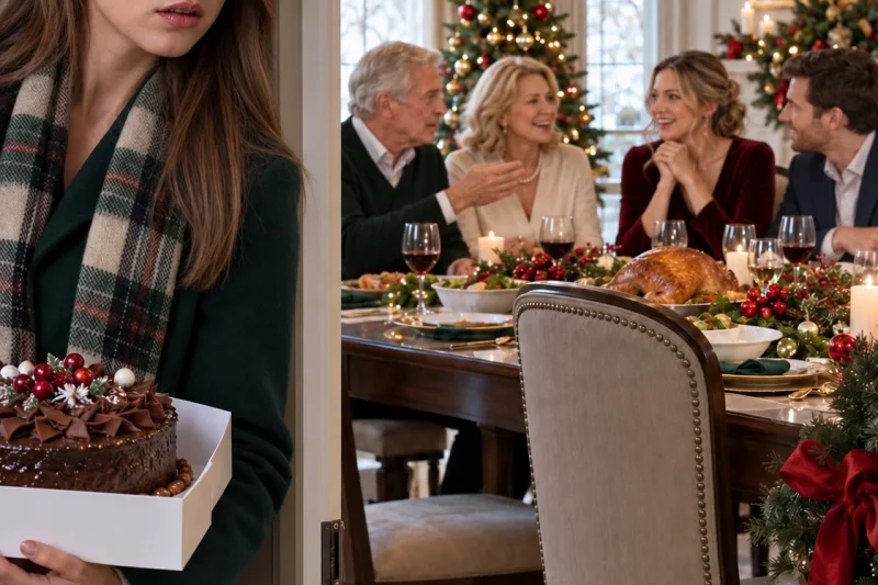 While I was holding the Christmas cake, I overheard my mother say, “There’s no need to ask her. Your sister can have her apartment for free.”