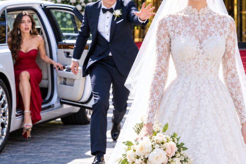 On my wedding day, my husband’s ex showed up at our bridal car and said, ‘Let me ride with you.’ He answered, ‘Laurel, just shift over a little so she can fit.’ I stepped out of the bridal car in my wedding gown and walked back into my parents’ house.